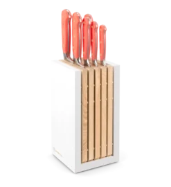 Wusthof Classic Colour 8-piece Designer Knife Block Set Coral Peach (WT1091770713)