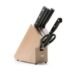 Wusthof Gourmet 5pc Chinese Knife Block Beech (WT1095070501)
