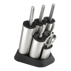 Global G Series 7 Piece Engine Knife Block Set (G-2020/7B)