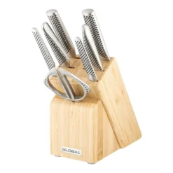 Global Takashi 8 Piece Knife Block Set (G-79668B)