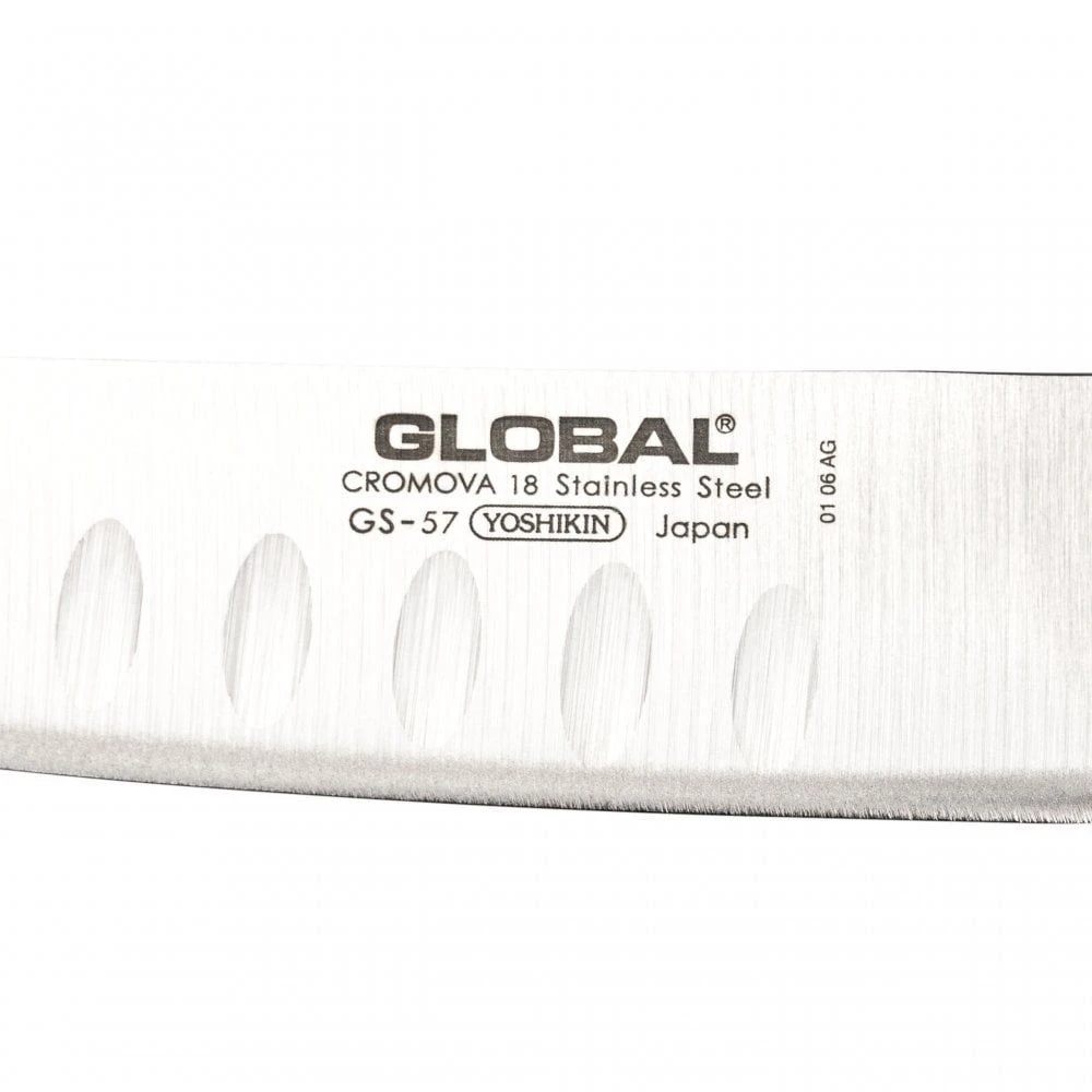 Global GS 11cm Fluted Santoku Knife (GS-57) - Image 2
