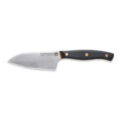 Savernake DNA GT11 11cm Bar Knife - Anthracite & Orange With Traditional Handle