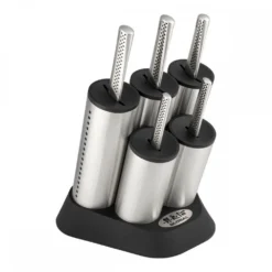 Global Ukon 6 Piece Engine Knife Block Set (GU-20202/6B)