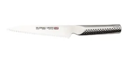 Global Ukon 13cm Scalloped Utility Knife (GUS-22)