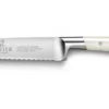 Lion Sabatier® Edonist Perle 12cm Serrated Utility Knife (Pearl Handle With Stainless Steel Rivets)