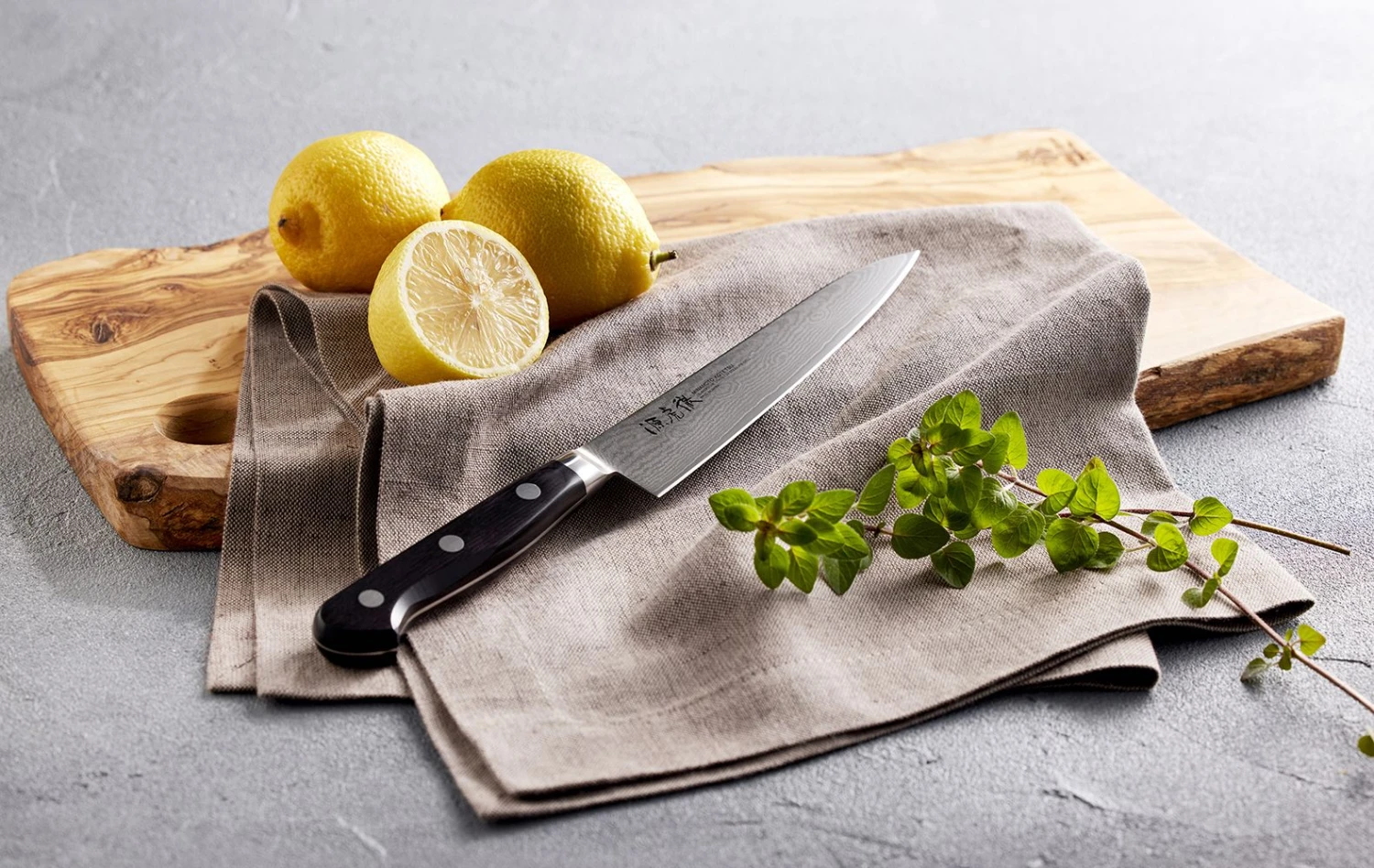 Minamoto Kotetsu 18cm Santoku By Yasuda Hamono (M100) - Image 6