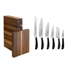 Robert Welch 7 Piece Signature Knife Set With Artelgeno Block