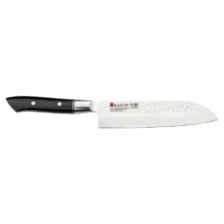 Kasumi Hammered 18cm Santoku Knife (SM-74018)