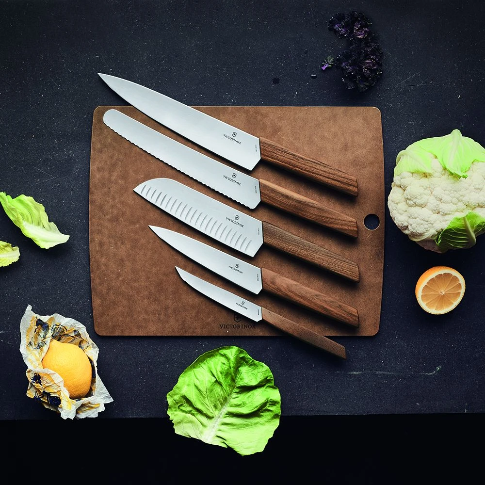 Victorinox Swiss Modern Walnut 20cm Cooks Knife (6901020G) - Image 2